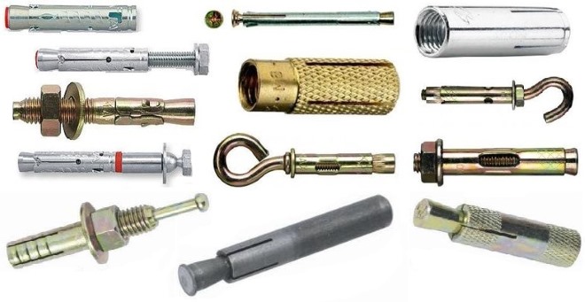 Анкера все виды